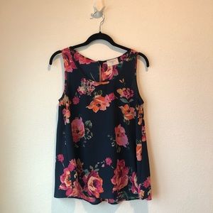 EVERLY FLORAL SLIK TANK